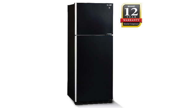 Sharp 'Pelican' 2 Door Fridge [SJ-P598GK] - Click Image to Close